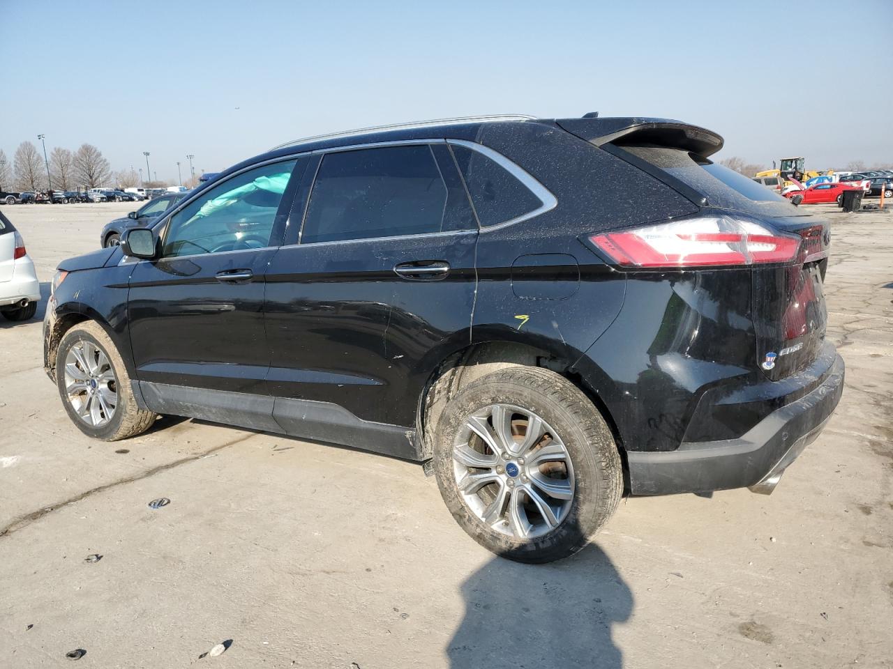 2019 Ford Edge VIN 2FMPK4K96KBC59892 Copart auction photo, front end / undercarriage damage thumbnail 2
