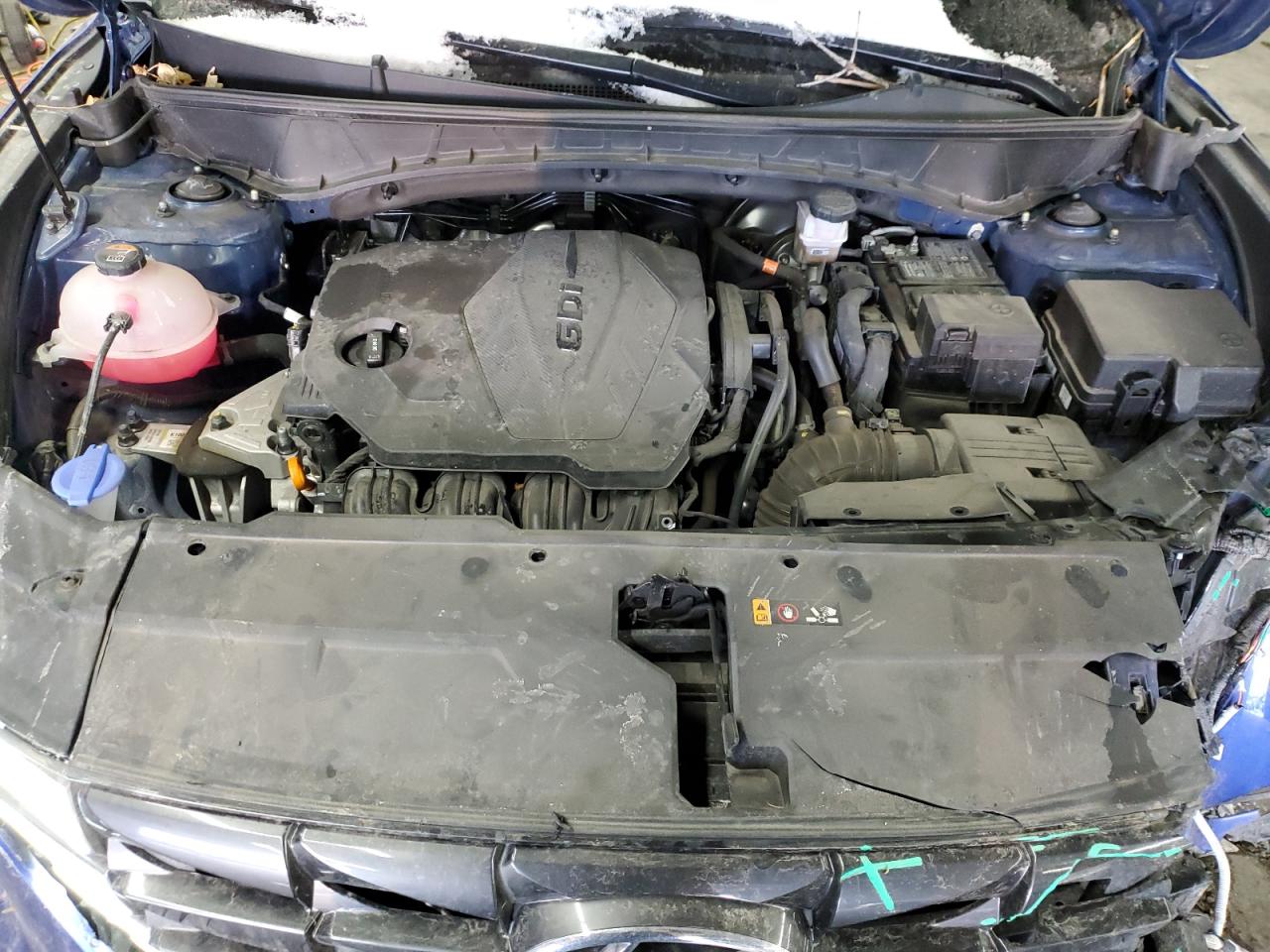 2023 Hyundai Tucson VIN 5NMJBCAE6PH285341 Copart auction photo, front end damage thumbnail 14