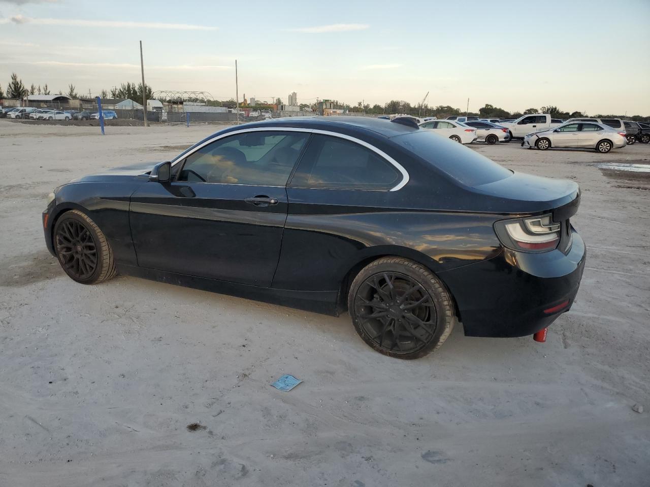 2014 BMW 2er VIN WBA1F5C54EVV99497 Copart auction photo, front end / minor dent/scratches damage thumbnail 2