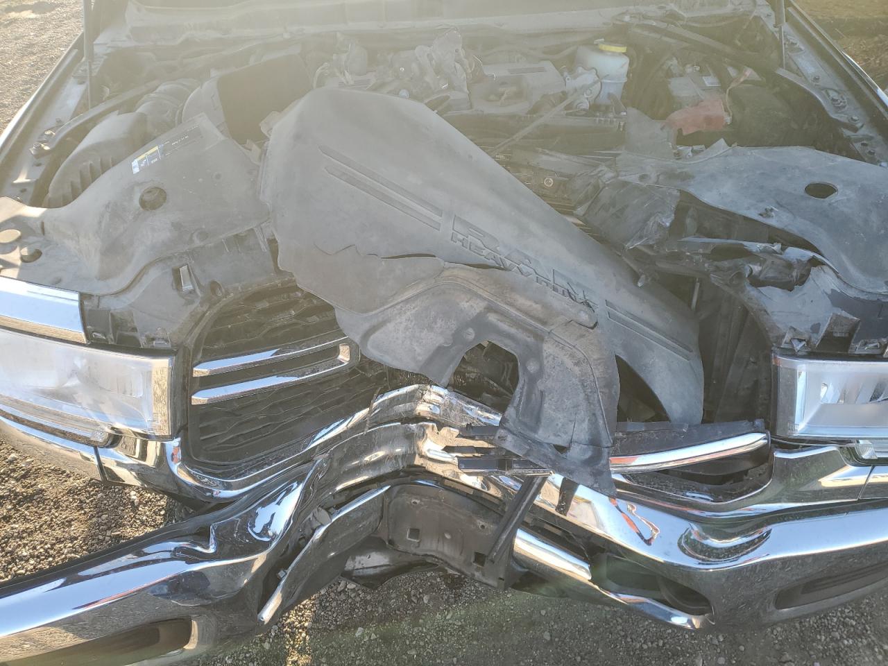 2020 RAM 2500 VIN 3C6UR5CL9LG252721 Copart auction photo, front end damage thumbnail 12