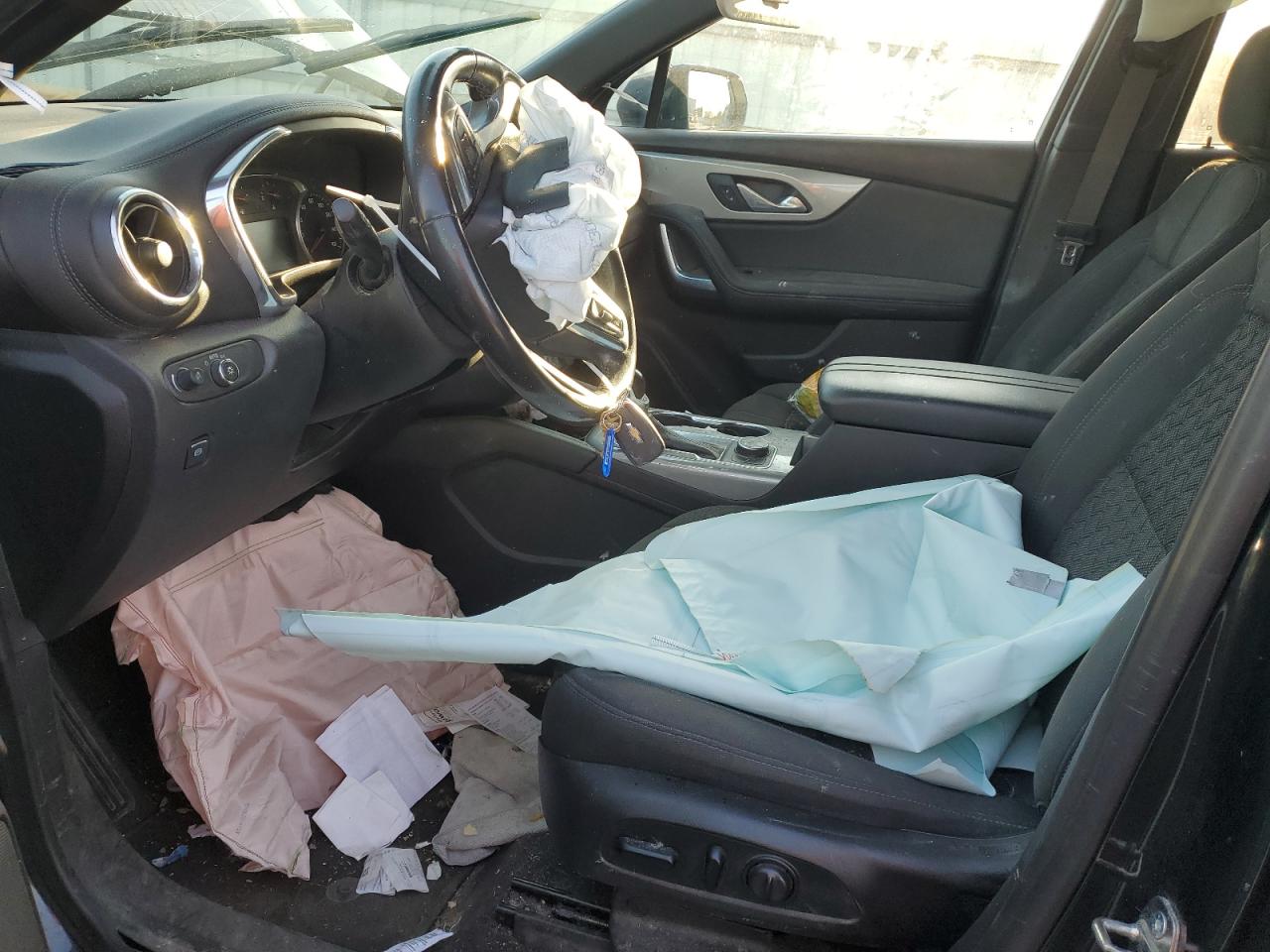 2020 Chevrolet Blazer VIN 3GNKBBRA8LS596277 Copart auction photo, biohazard/chemical / front end damage thumbnail 7