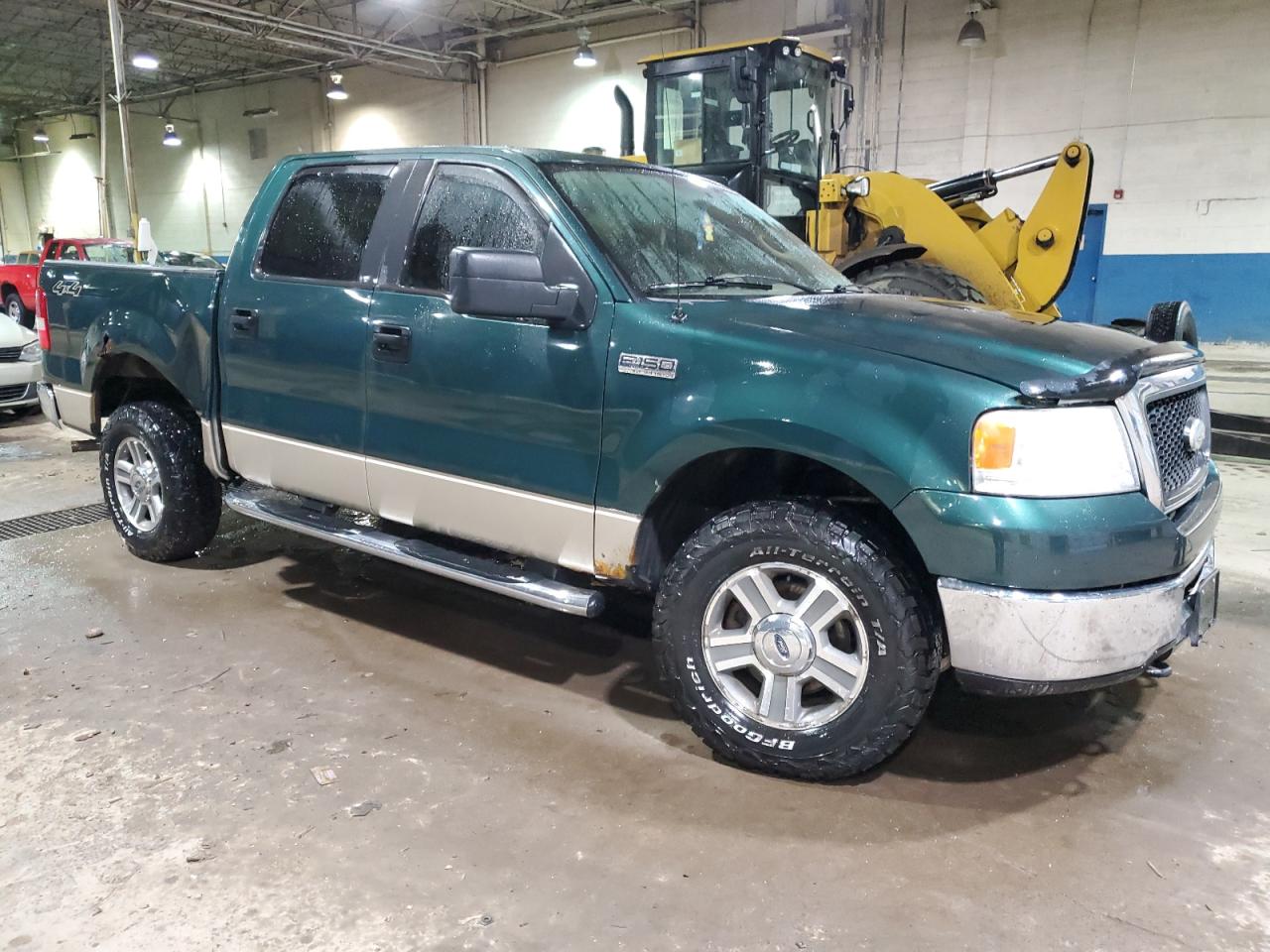 2007 Ford F-150 VIN 1FTPW14547FA08943 Copart auction photo, front end / side damage thumbnail 4