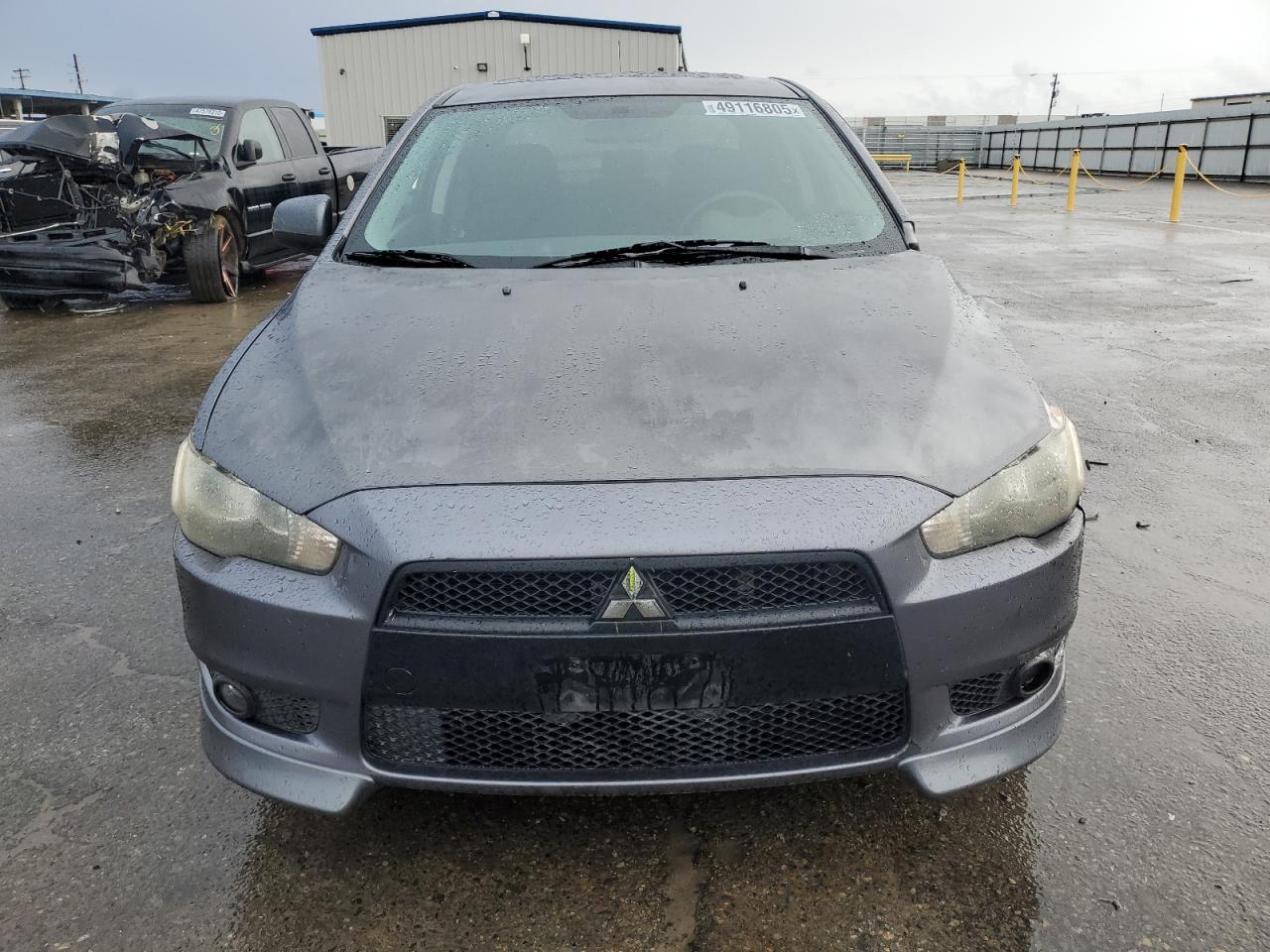 2009 Mitsubishi Lancer VIN JA3AU86W29U016000 Copart auction photo, front end / side damage thumbnail 5