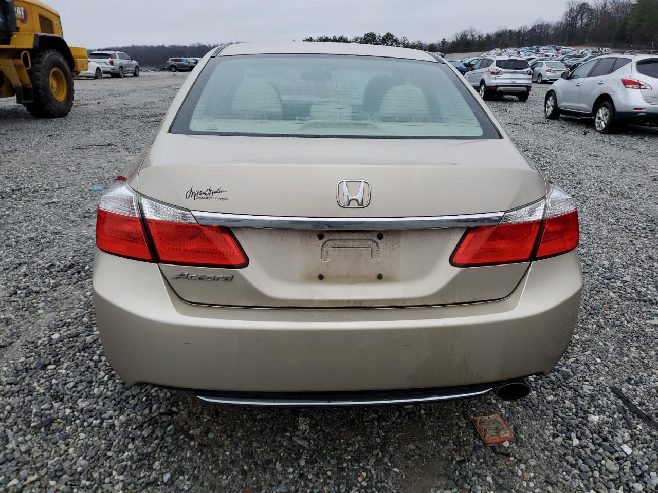 2014 Honda Accord VIN 1HGCR2F76EA000221 Copart auction photo, all over damage thumbnail 6