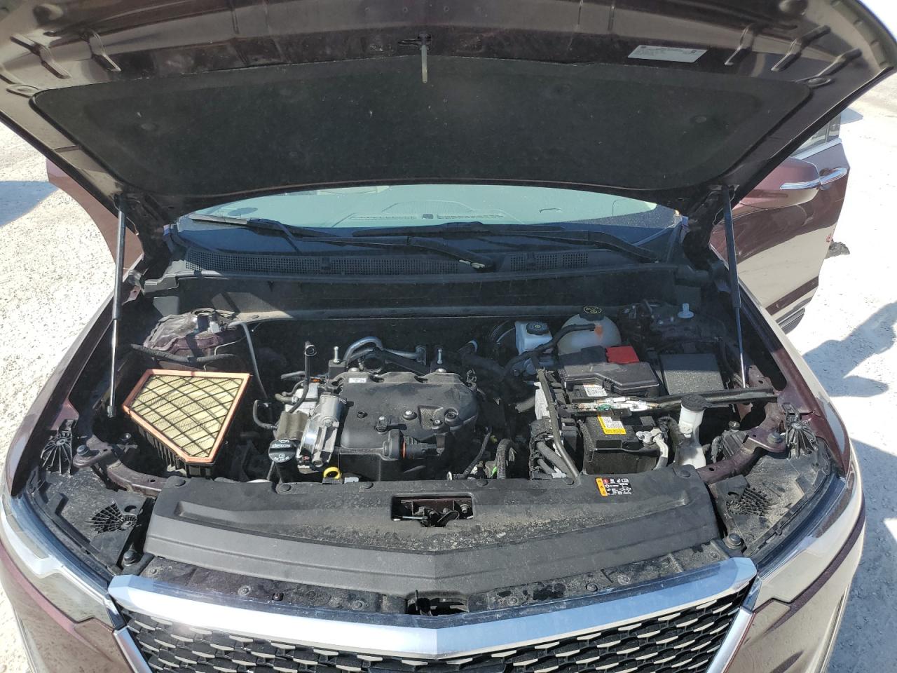 2022 Cadillac XT6 VIN 1GYKPCRS1NZ146012 Copart auction photo, water/flood damage thumbnail 12