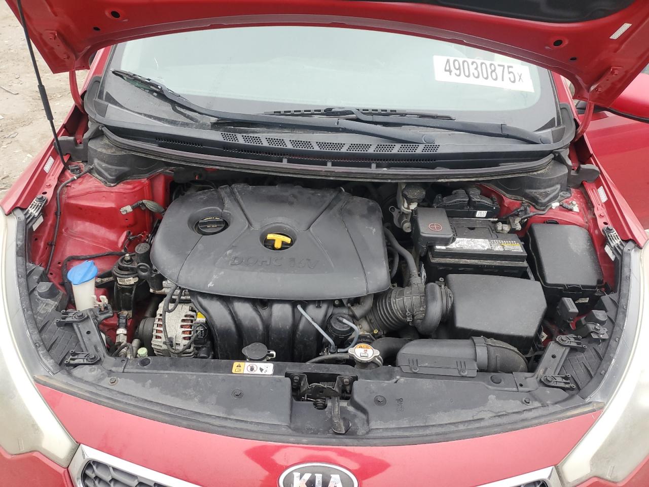 2016 KIA Forte VIN KNAFK4A61G5611549 Copart auction photo, mechanical / minor dent/scratches damage thumbnail 11