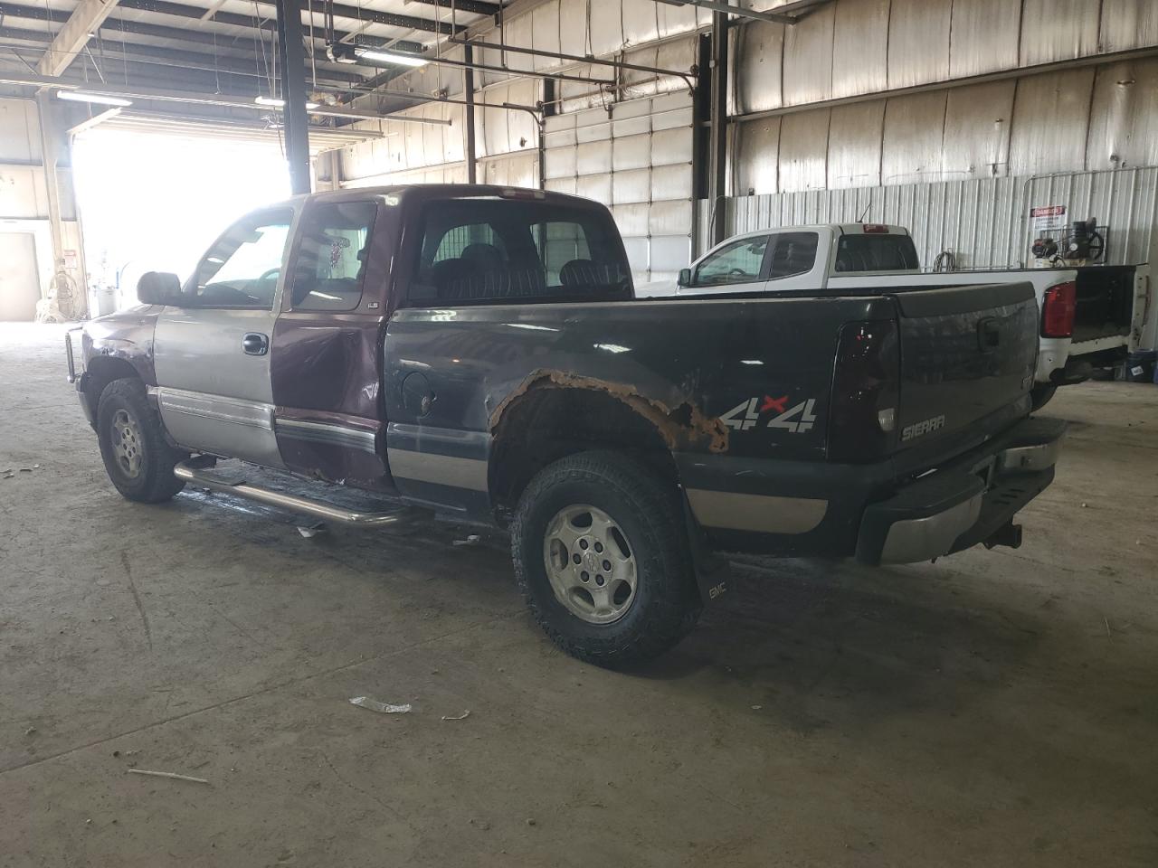 1999 Chevrolet Silverado VIN 2GCEK19T4X1274349 Copart auction photo, all over / undercarriage damage thumbnail 2