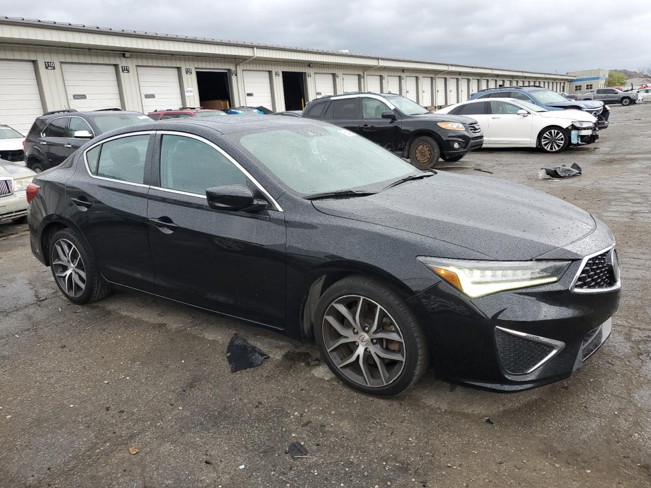 2021 Acura ILX VIN 19UDE2F78MA001515 Copart auction photo, front end / side damage thumbnail 4