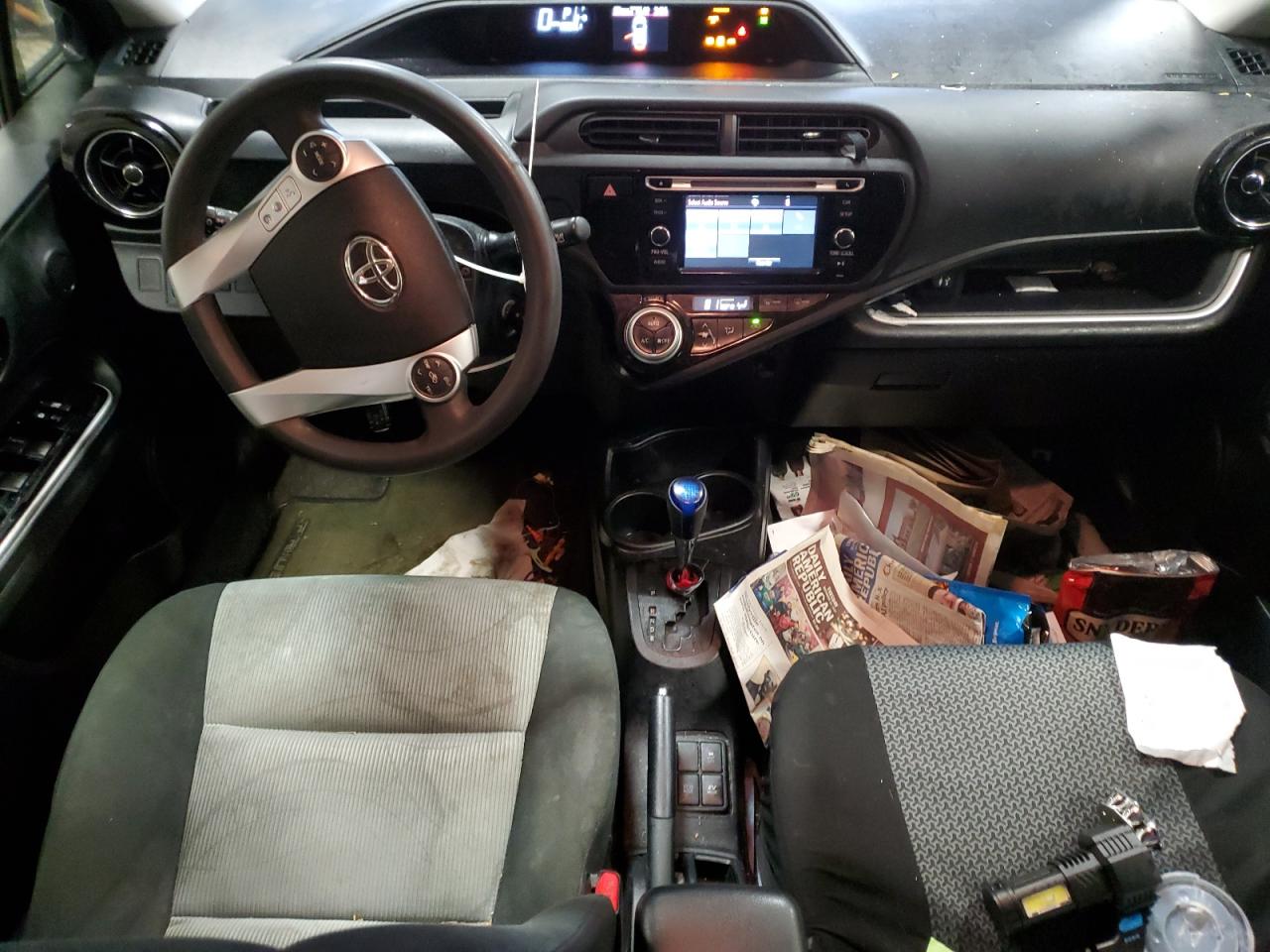 2015 Toyota Prius VIN JTDKDTB32F1579517 Copart auction photo, all over damage thumbnail 8