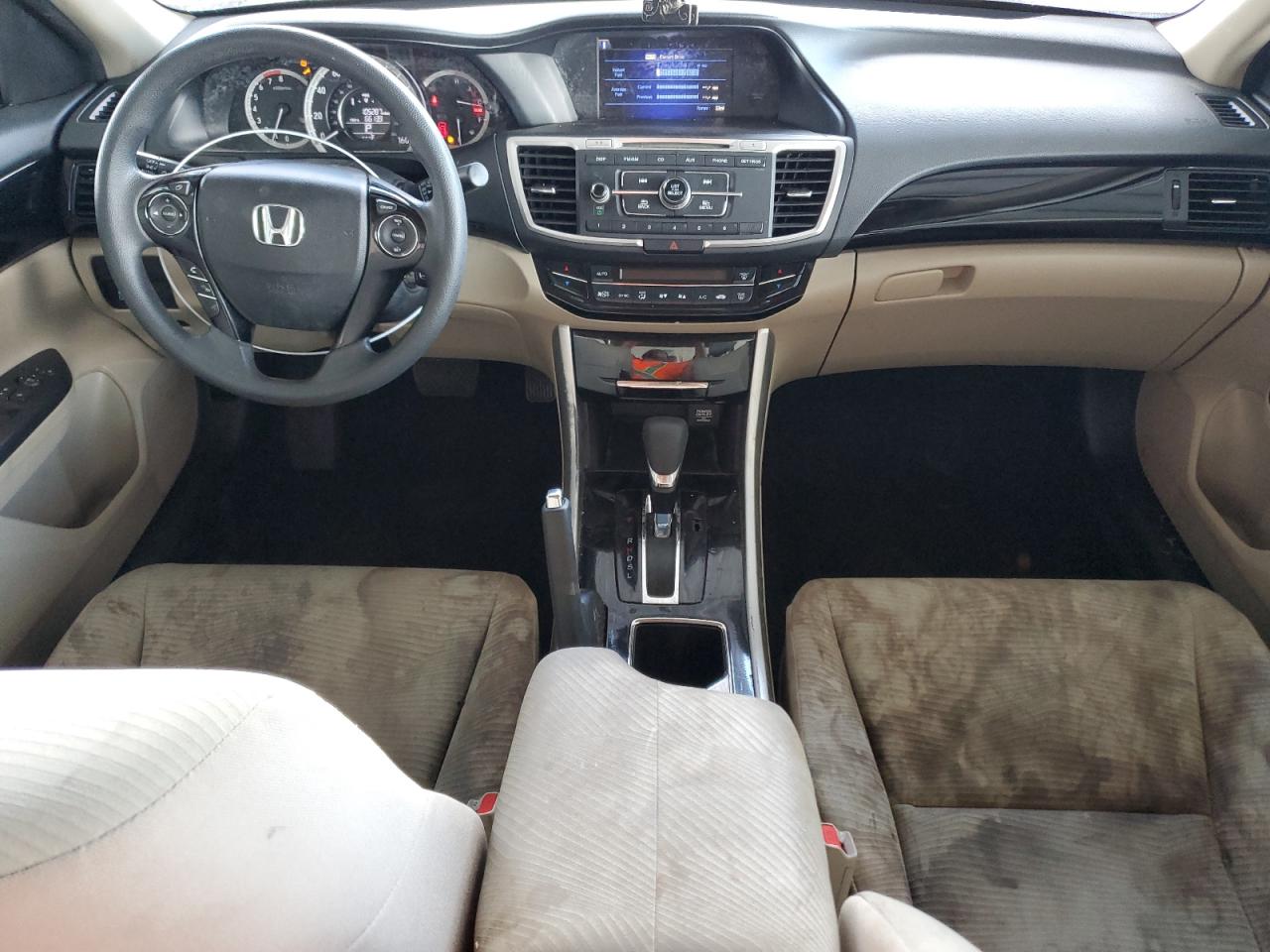2017 Honda Accord VIN 1HGCR2F31HA282057 Copart auction photo, all over damage thumbnail 8
