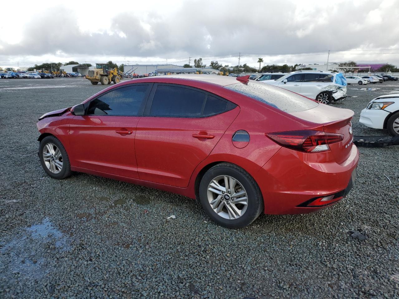 2020 Hyundai Elantra VIN 5NPD84LF0LH519848 Copart auction photo, front end damage thumbnail 2