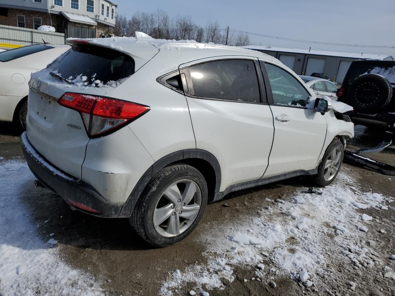 2019 Honda HR-V VIN 3CZRU6H77KM700950 Copart auction photo, front end damage thumbnail 3