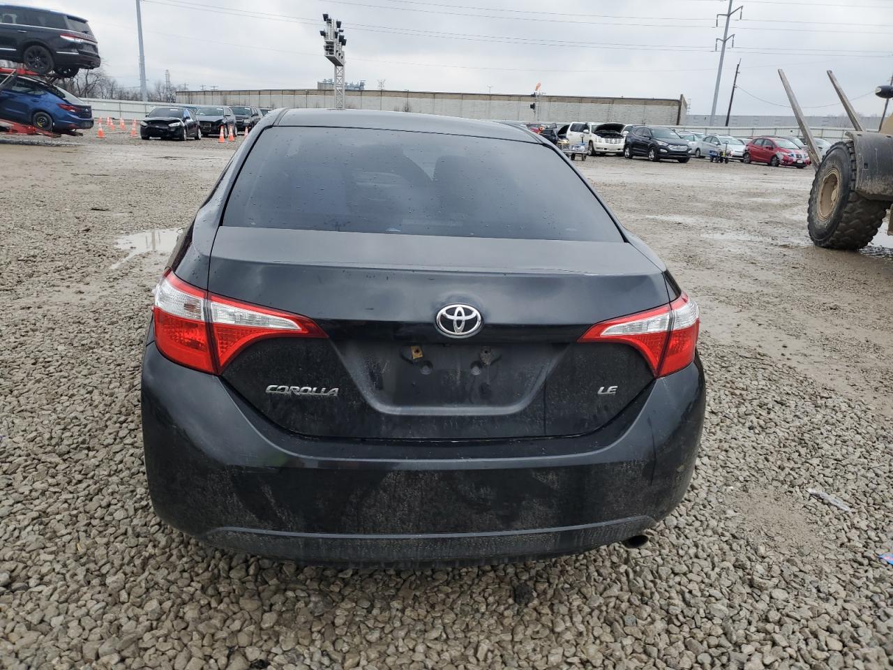 2016 Toyota Corolla VIN 2T1BURHE8GC609306 Copart auction photo, front end / undercarriage damage thumbnail 6