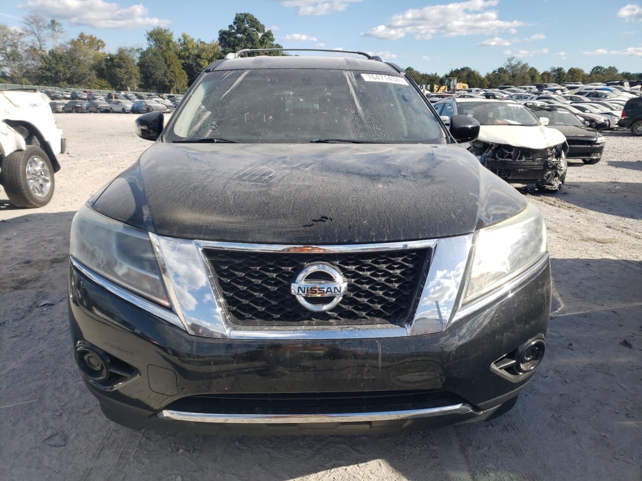 2014 Nissan Pathfinder VIN 5N1AR2MM9EC735256 Copart auction photo, side damage thumbnail 5