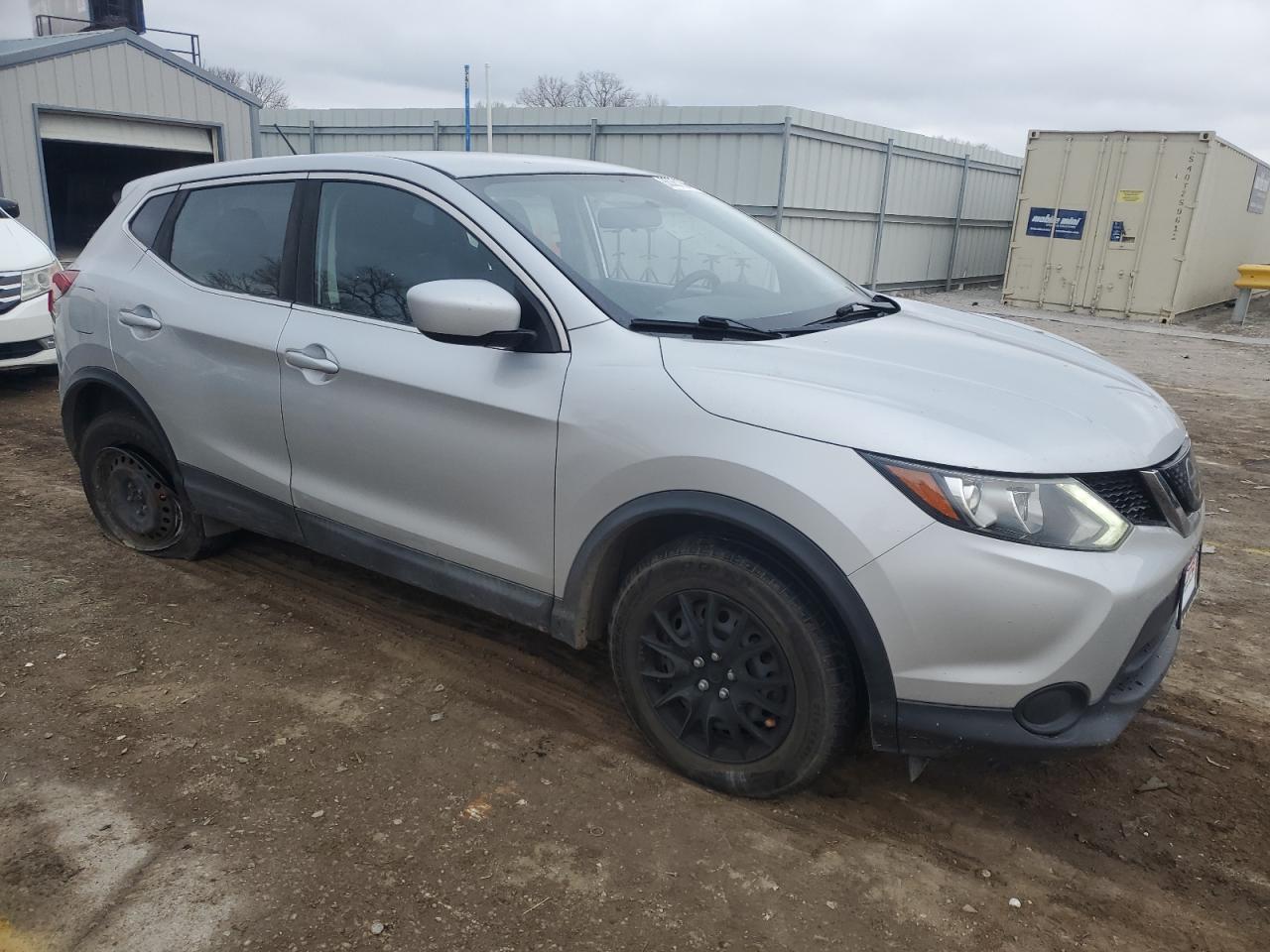 2018 Nissan Rogue VIN JN1BJ1CR0JW281434 Copart auction photo, side damage thumbnail 4