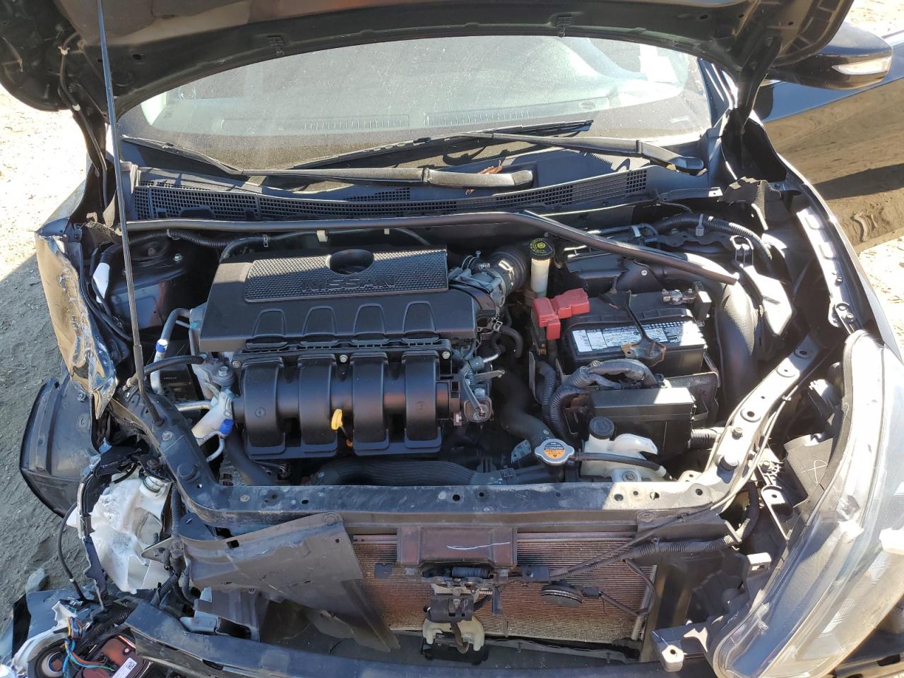2017 Nissan Sentra VIN 3N1AB7AP9HY311496 Copart auction photo, front end damage thumbnail 12