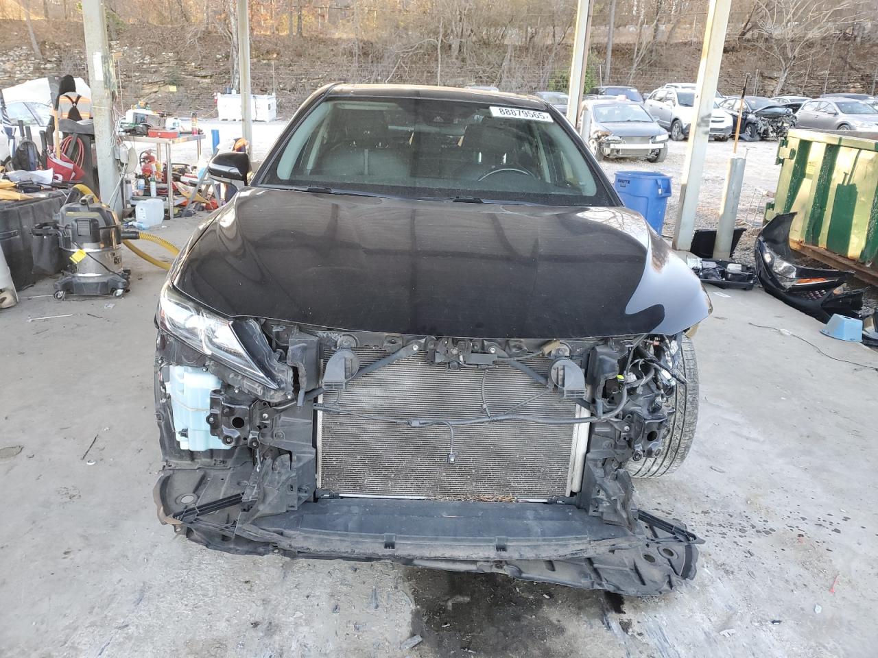 2019 Toyota Camry VIN 4T1B11HKXKU198224 Copart auction photo, front end damage thumbnail 5