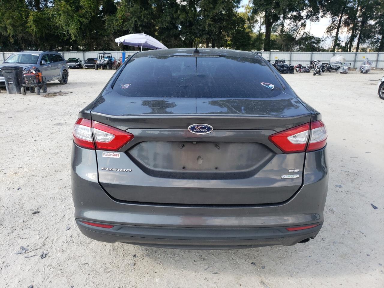 2016 Ford Fusion VIN 3FA6P0HD8GR101980 Copart auction photo, front end / minor dent/scratches damage thumbnail 6