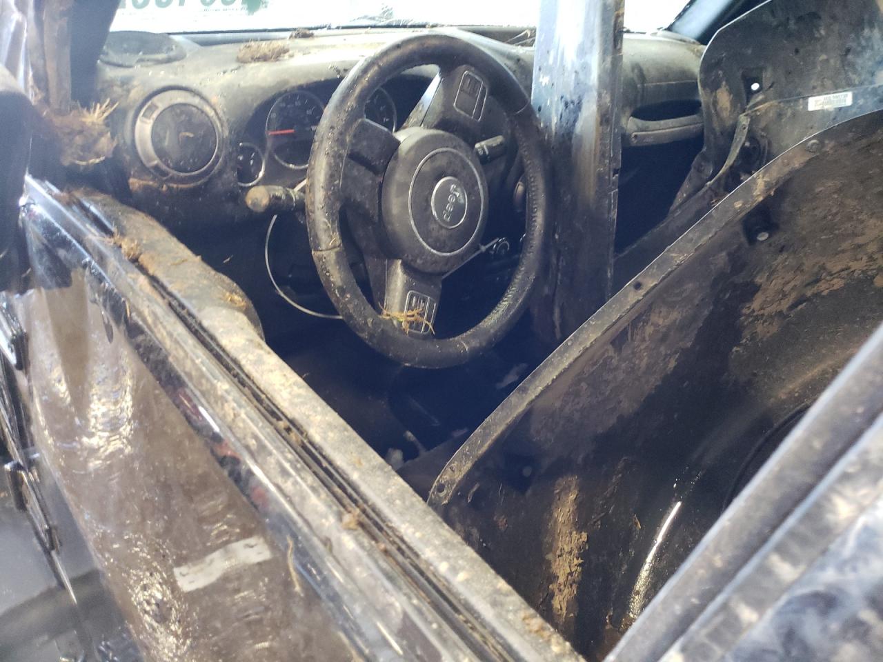 2018 Jeep Wrangler VIN 1C4AJWAG6JL806828 Copart auction photo, rollover damage thumbnail 8