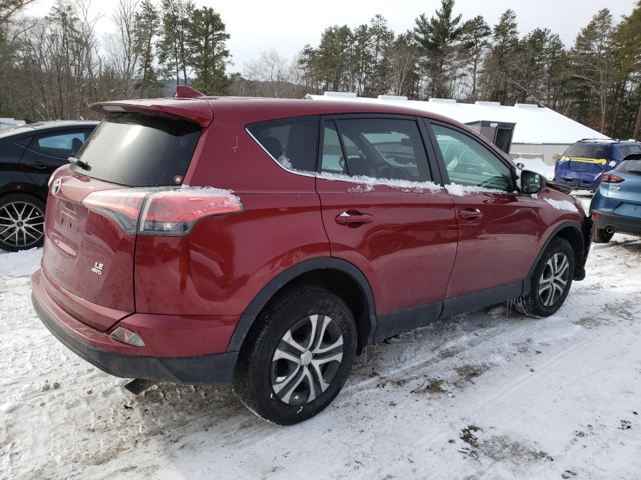 2018 Toyota RAV 4 VIN 2T3BFREV5JW813606 Copart auction photo, front end / minor dent/scratches damage thumbnail 3