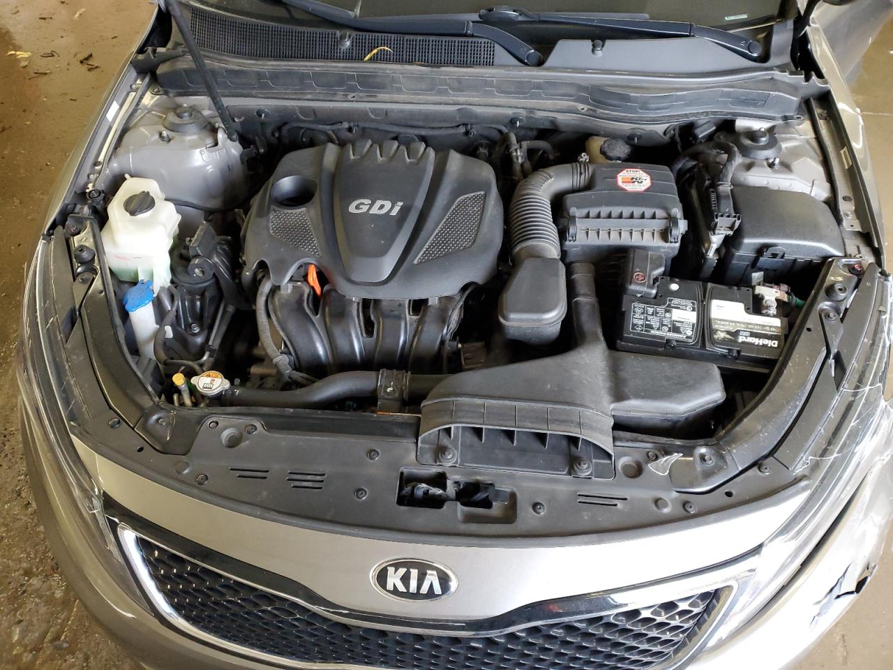 2015 KIA Optima VIN 5XXGN4A72FG423849 Copart auction photo, front end / rear end damage thumbnail 11