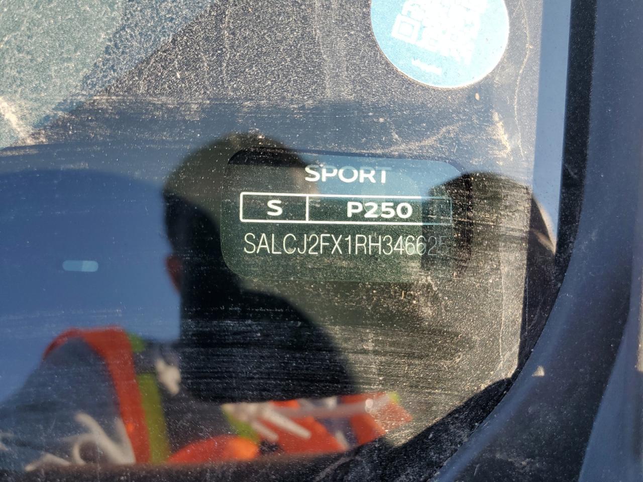 2024 Land Rover Discovery VIN SALCJ2FX1RH346625 Copart auction photo, front end / rear end damage thumbnail 13