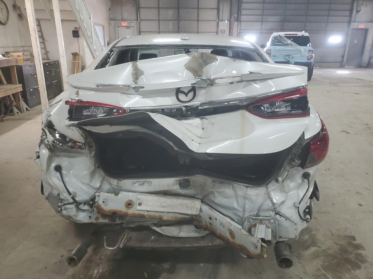 2016 Mazda 6 VIN JM1GJ1V50G1424563 Copart auction photo, rear end / side damage thumbnail 6