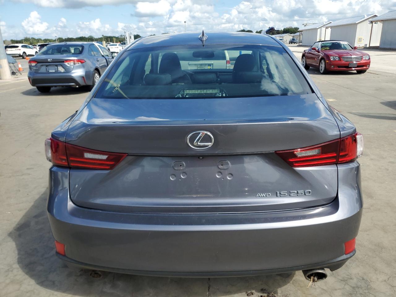 2015 Lexus IS VIN JTHCF1D26F5020809 Copart auction photo, water/flood damage thumbnail 6