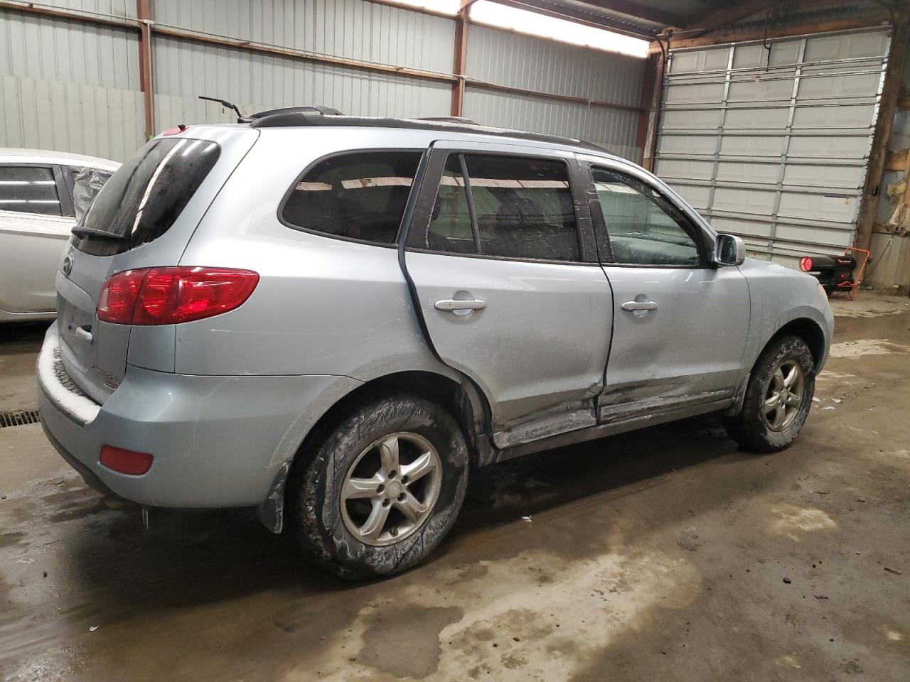 2008 Hyundai Santa Fe VIN 5NMSG73D58H205692 Copart auction photo, side damage thumbnail 3