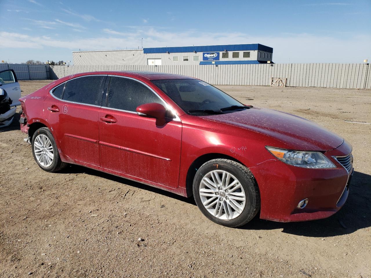 2014 Lexus ES VIN JTHBK1GG1E2116426 Copart auction photo, rear end damage thumbnail 4