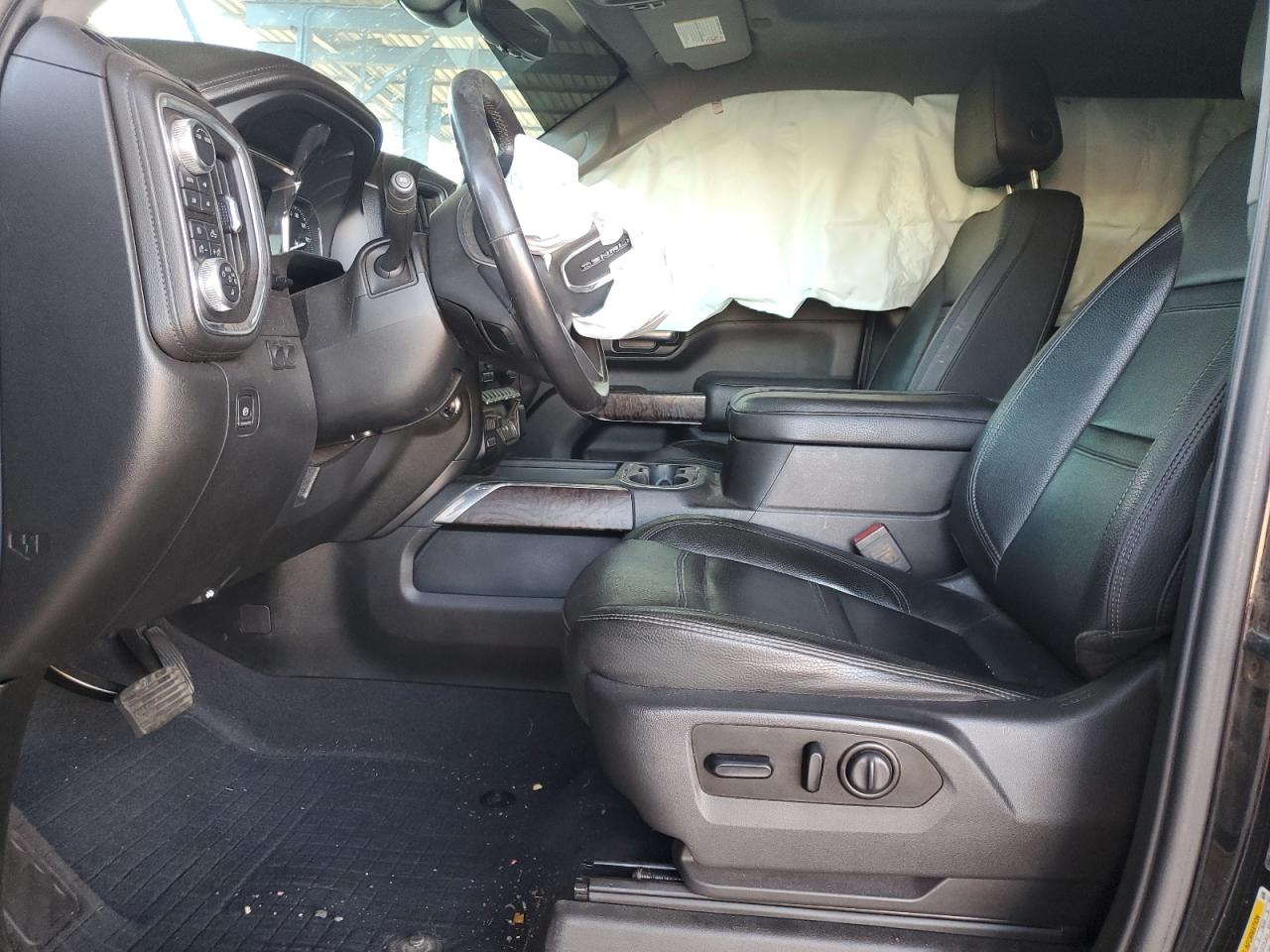 2020 GMC Sierra VIN 1GT49REY2LF270987 Copart auction photo, front end / side damage thumbnail 7