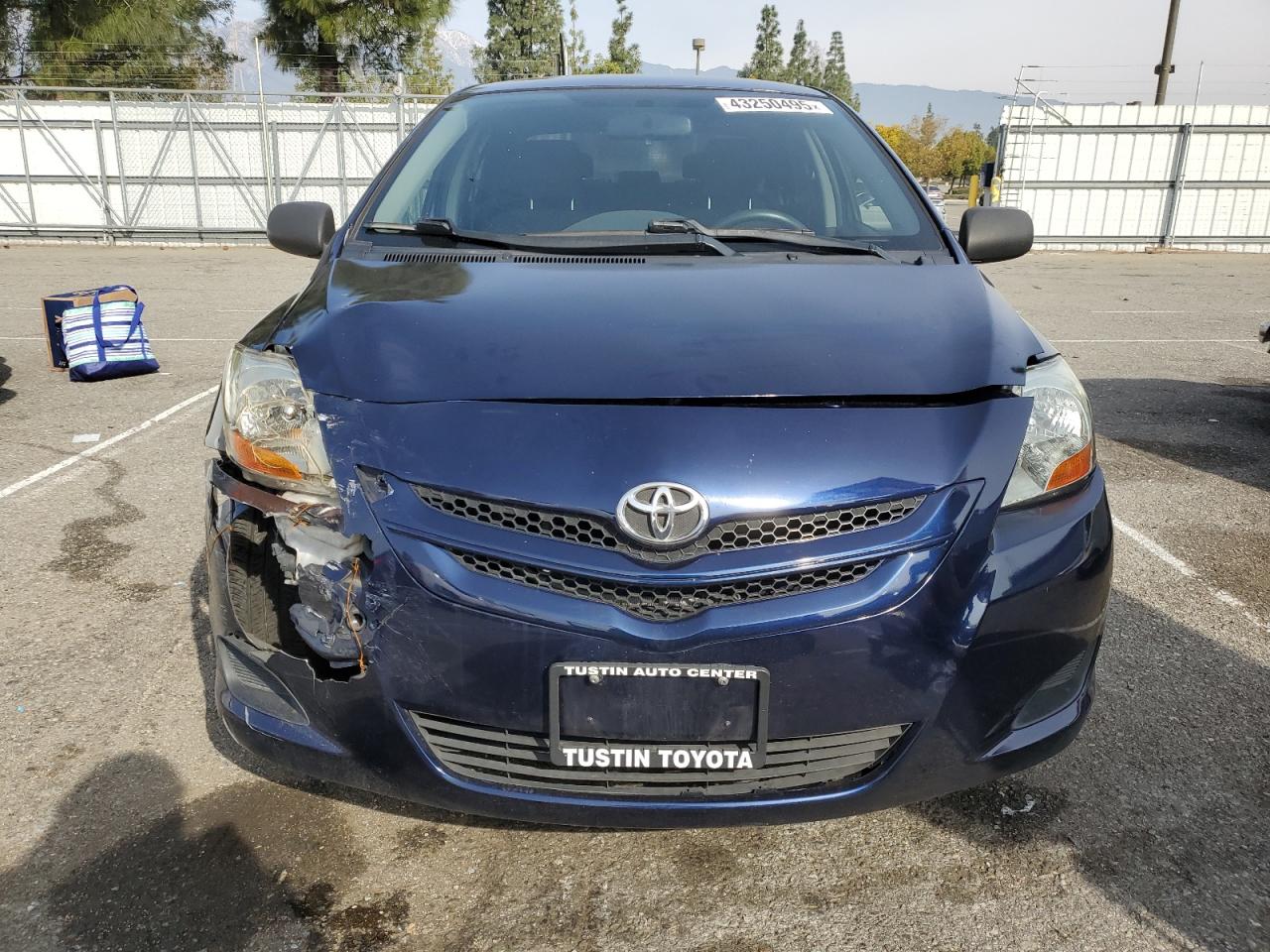 2008 Toyota Yaris VIN JTDBT923381268249 Copart auction photo, front end damage thumbnail 5