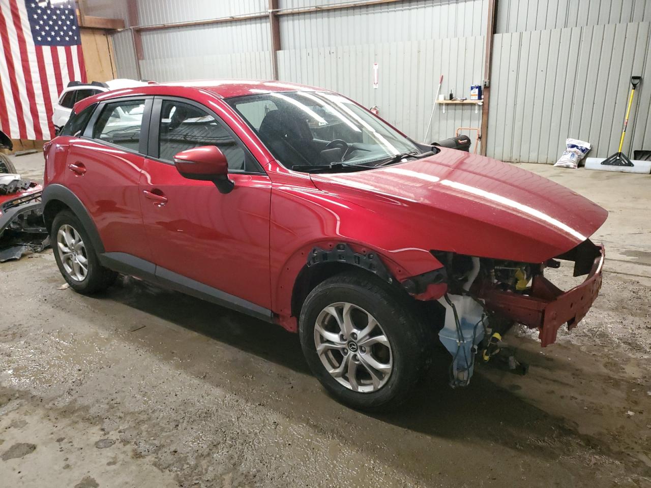 2016 Mazda CX-3 VIN JM1DKFC79G0136645 Copart auction photo, front end / rear end damage thumbnail 4