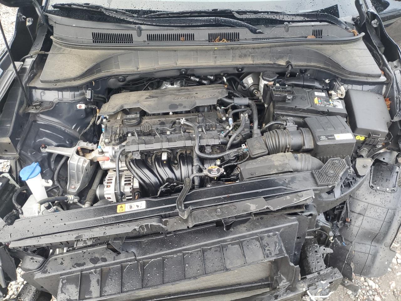 2023 Hyundai Kona VIN KM8K62AB7PU004127 Copart auction photo, front end damage thumbnail 12