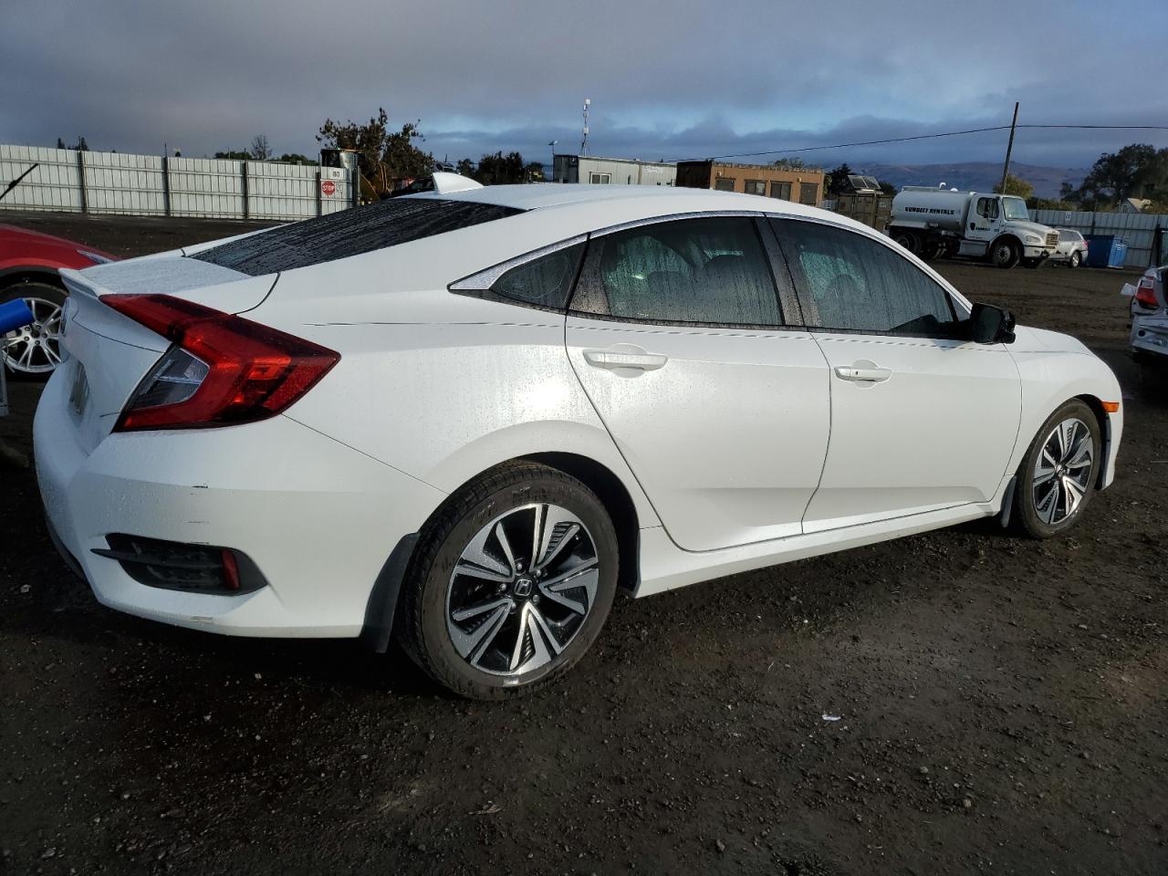 2016 Honda Civic VIN 19XFC1F3XGE029838 Copart auction photo, front end damage thumbnail 3