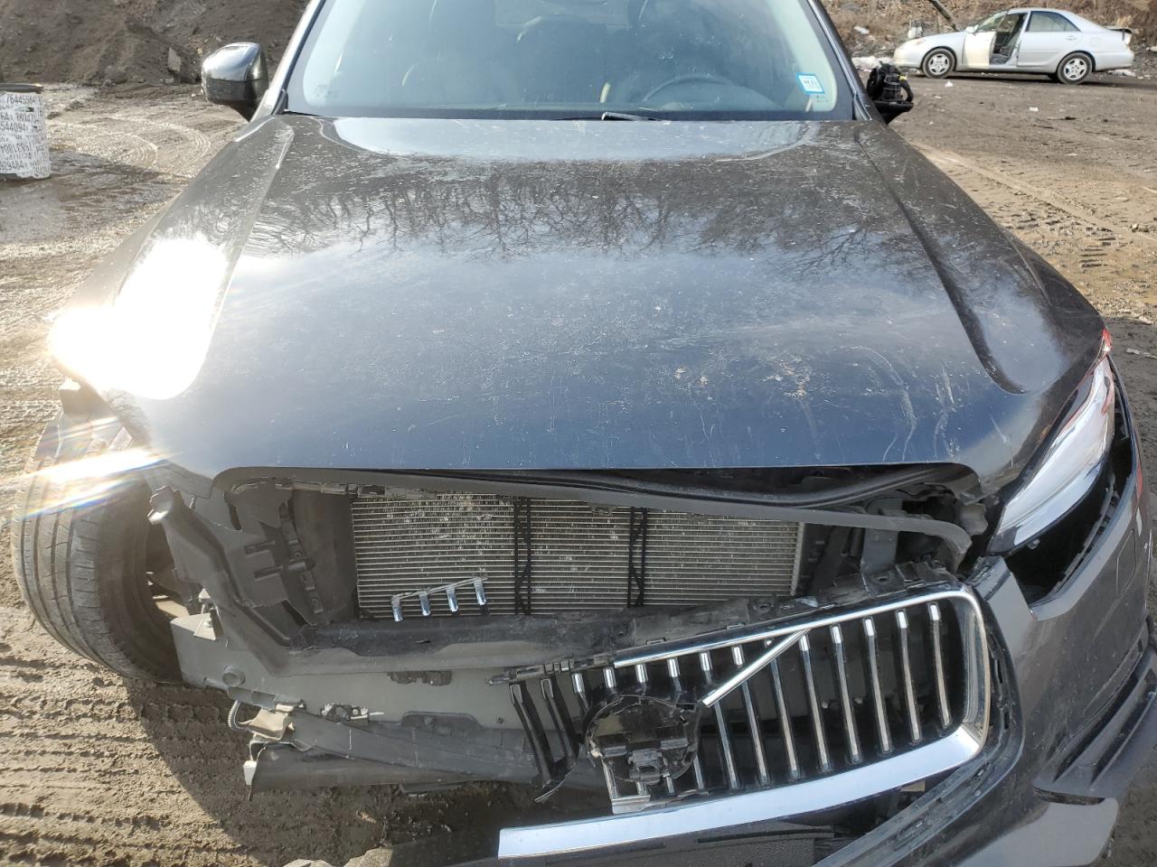 2021 Volvo XC90 VIN YV4102PK8M1715421 Copart auction photo, front end / side damage thumbnail 13