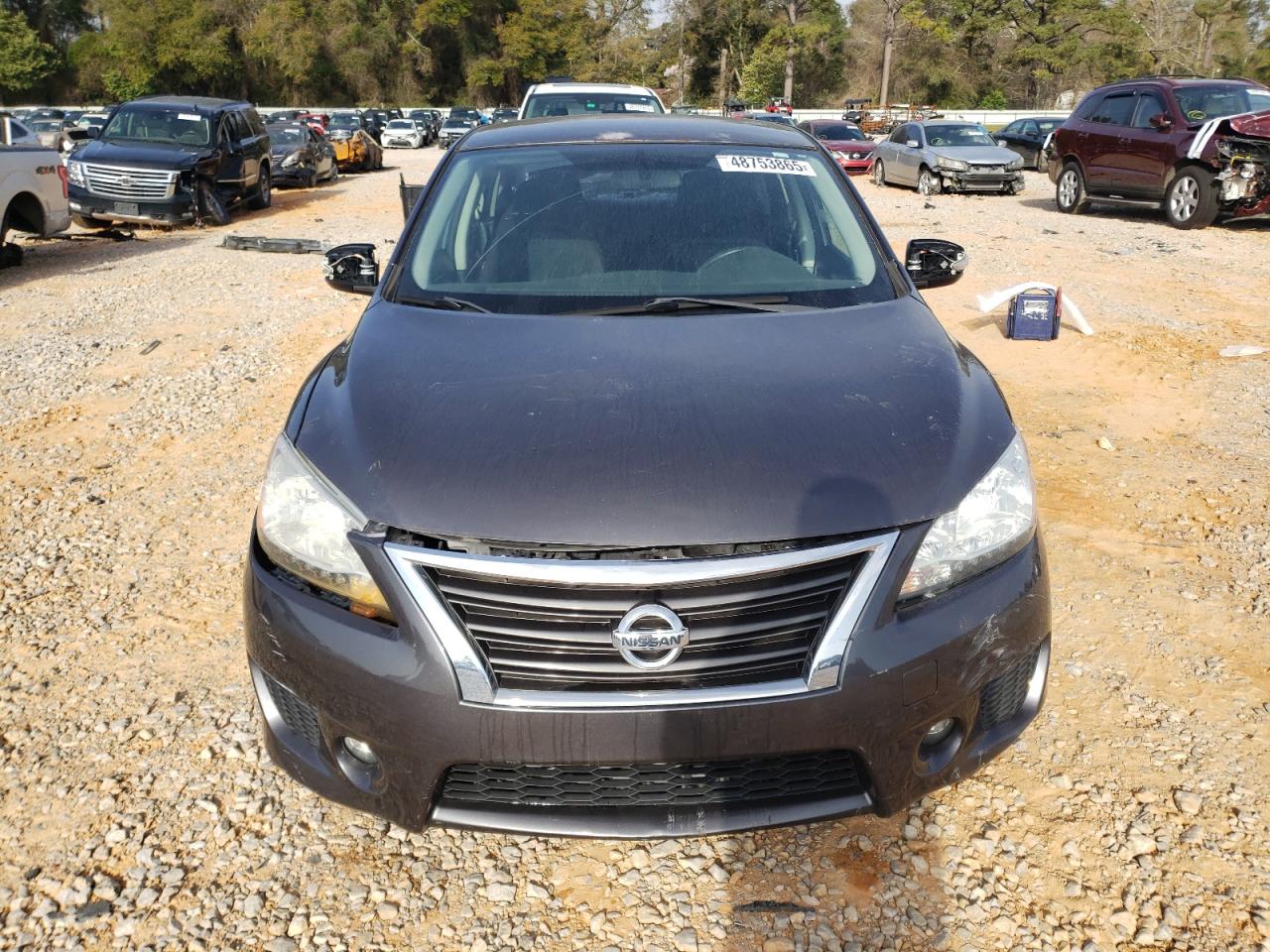 2015 Nissan Sentra VIN 3N1AB7AP3FY371464 Copart auction photo, rear end / side damage thumbnail 5