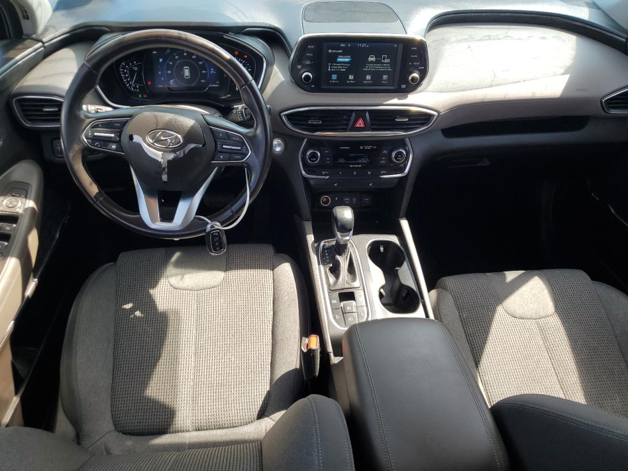 2020 Hyundai Santa Fe VIN 5NMS3CAD6LH266419 Copart auction photo, front end / minor dent/scratches damage thumbnail 8