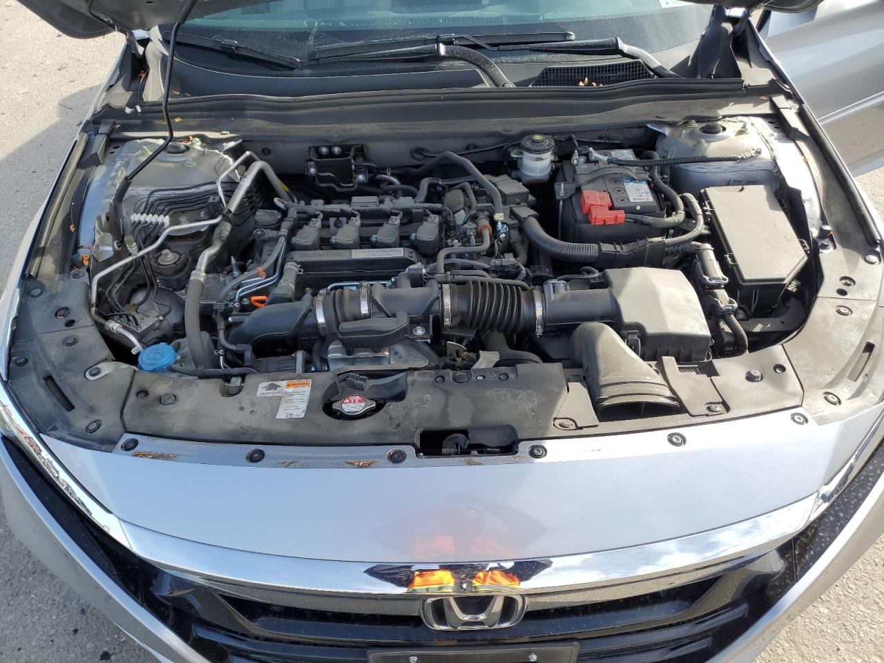 2020 Honda Accord VIN 1HGCV1F41LA147121 Copart auction photo, rear end damage thumbnail 11