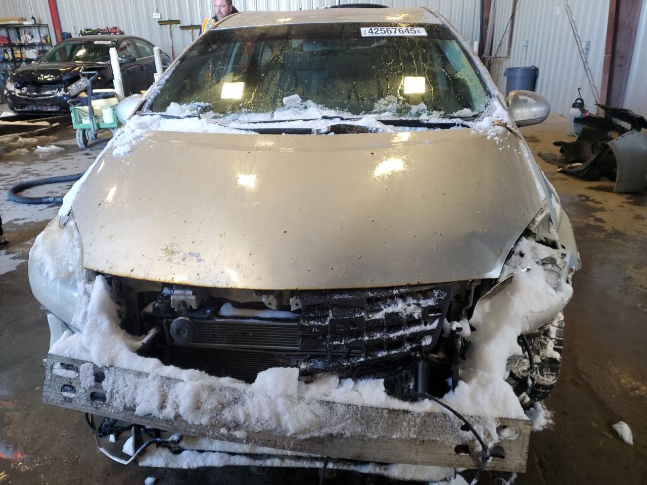 2012 Toyota Prius VIN JTDKN3DU1C5497799 Copart auction photo, front end damage thumbnail 5