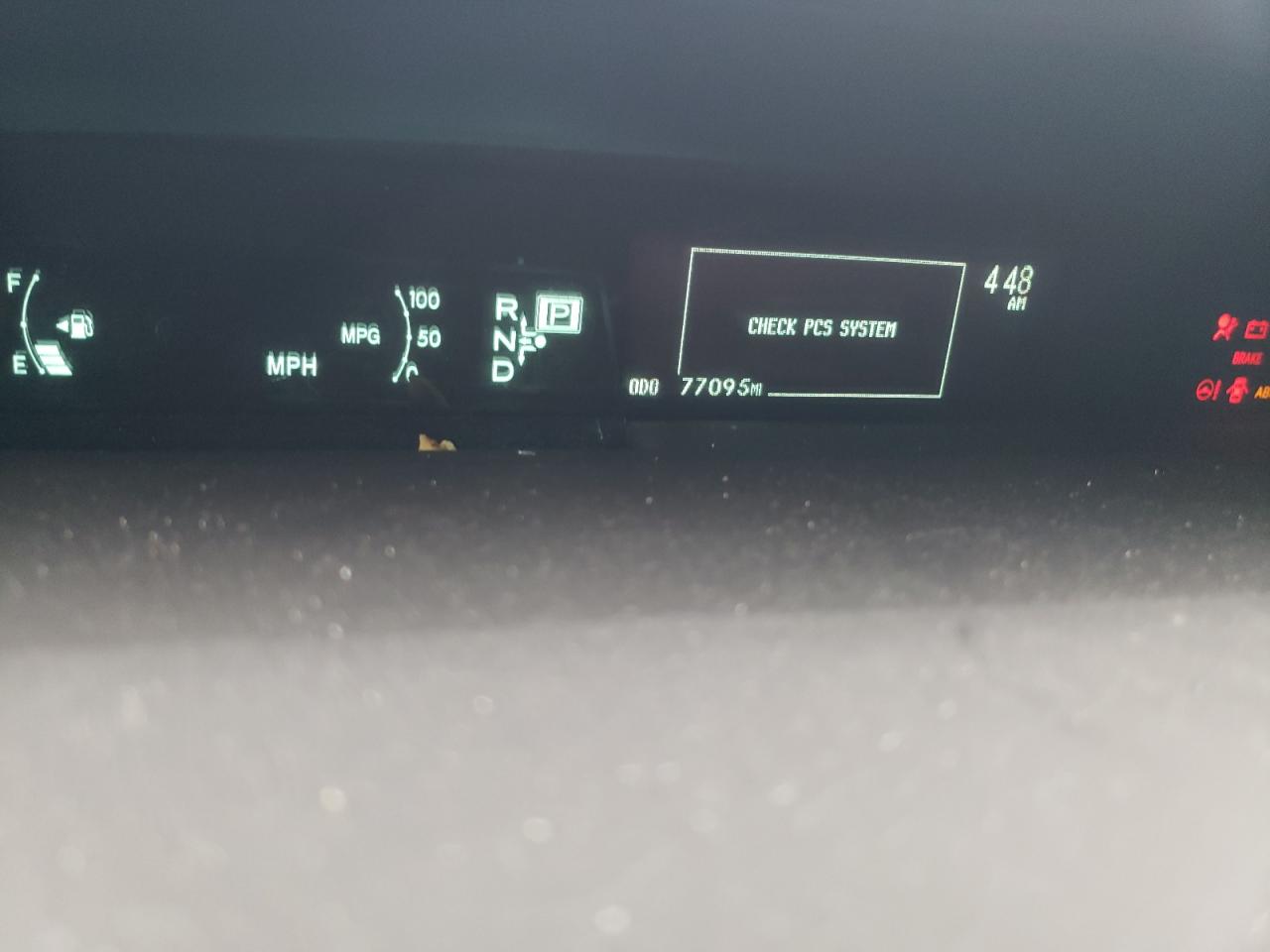 2012 Toyota Prius VIN JTDKN3DU7C1548293 Copart auction photo, front end damage thumbnail 9