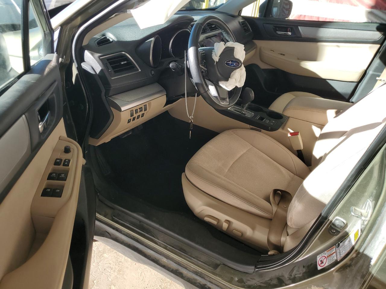 2019 Subaru Outback VIN 4S4BSAFC0K3381646 Copart auction photo, front end / side damage thumbnail 8
