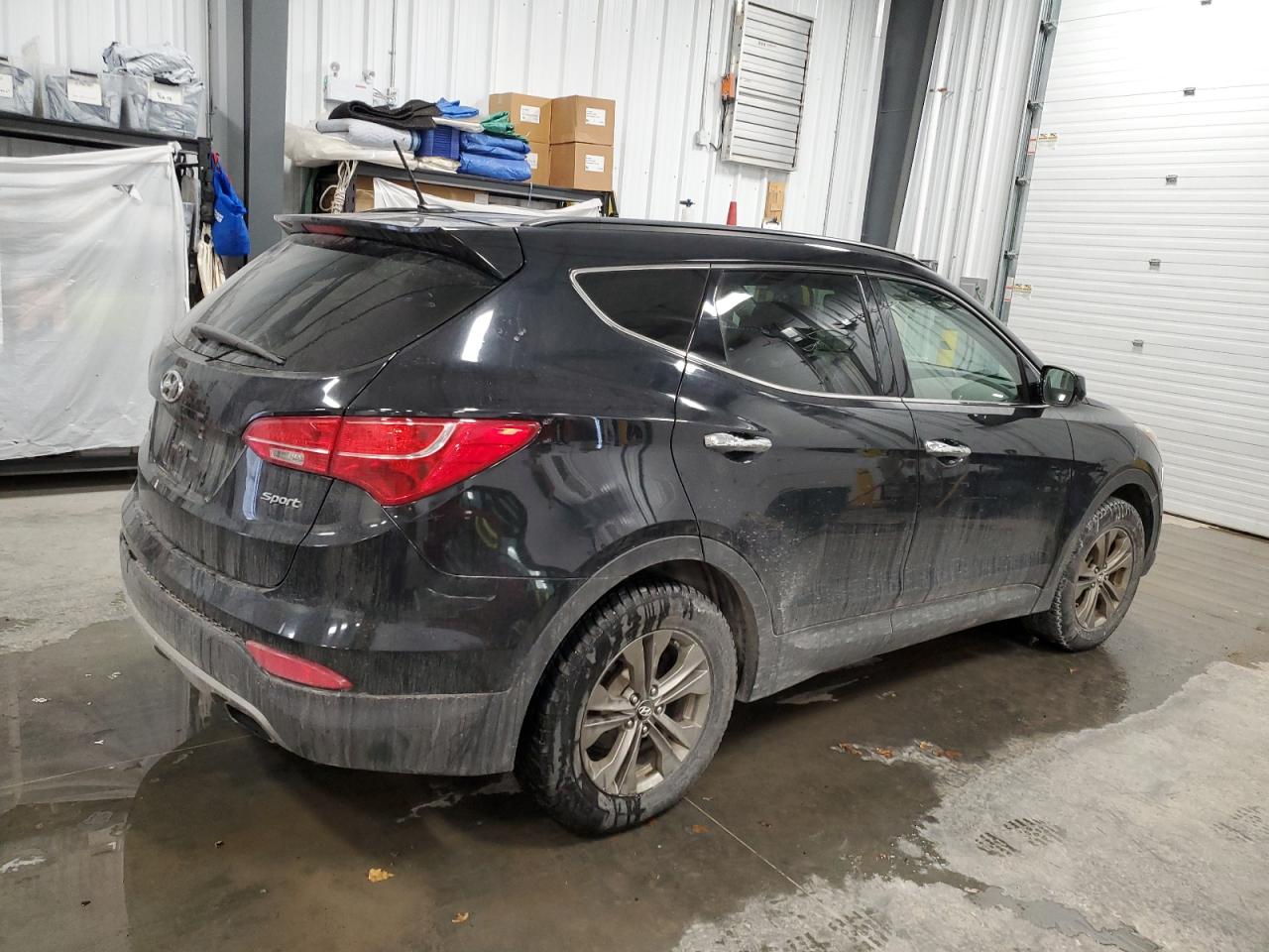 2014 Hyundai Santa Fe VIN 5XYZT3LB5EG151415 Copart auction photo, front end / minor dent/scratches damage thumbnail 3