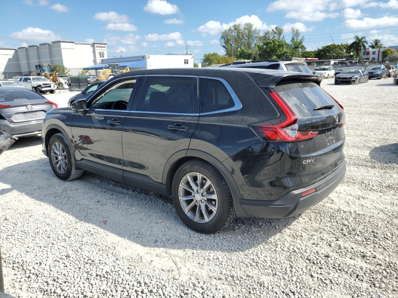 2023 Honda CR-V VIN 5J6RS3H44PL006090 Copart auction photo, side damage thumbnail 2
