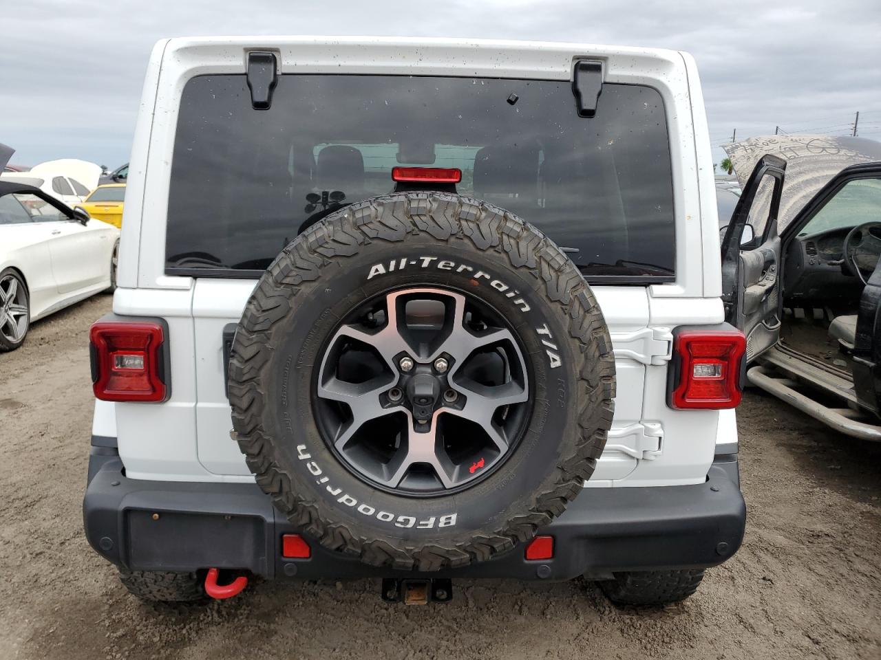 2020 Jeep Wrangler VIN 1C4HJXFG9LW210515 Copart auction photo, water/flood damage thumbnail 6
