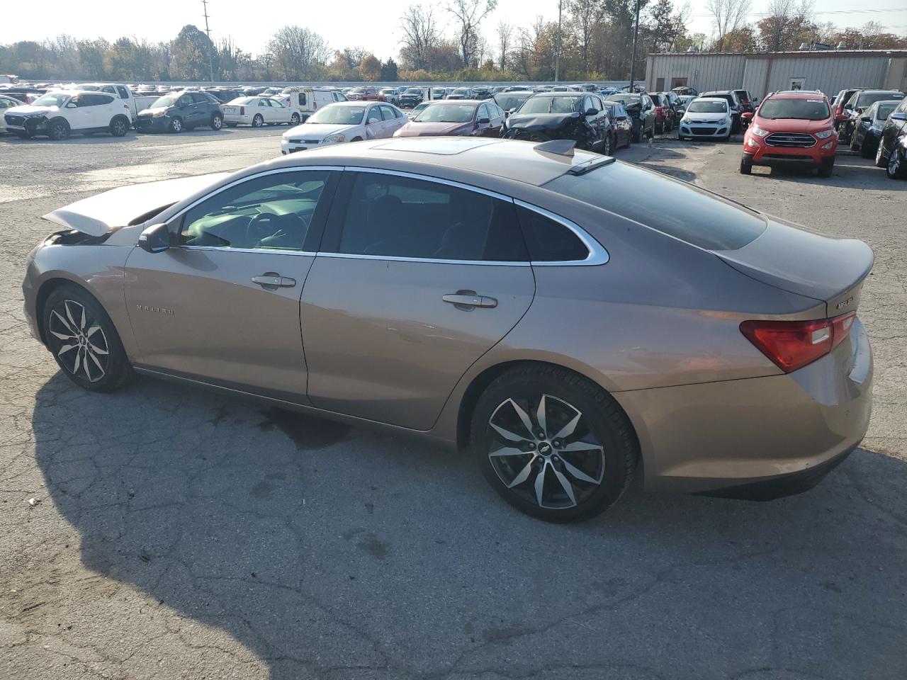 2018 Chevrolet Malibu VIN 1G1ZD5ST3JF188312 Copart auction photo, front end damage thumbnail 2