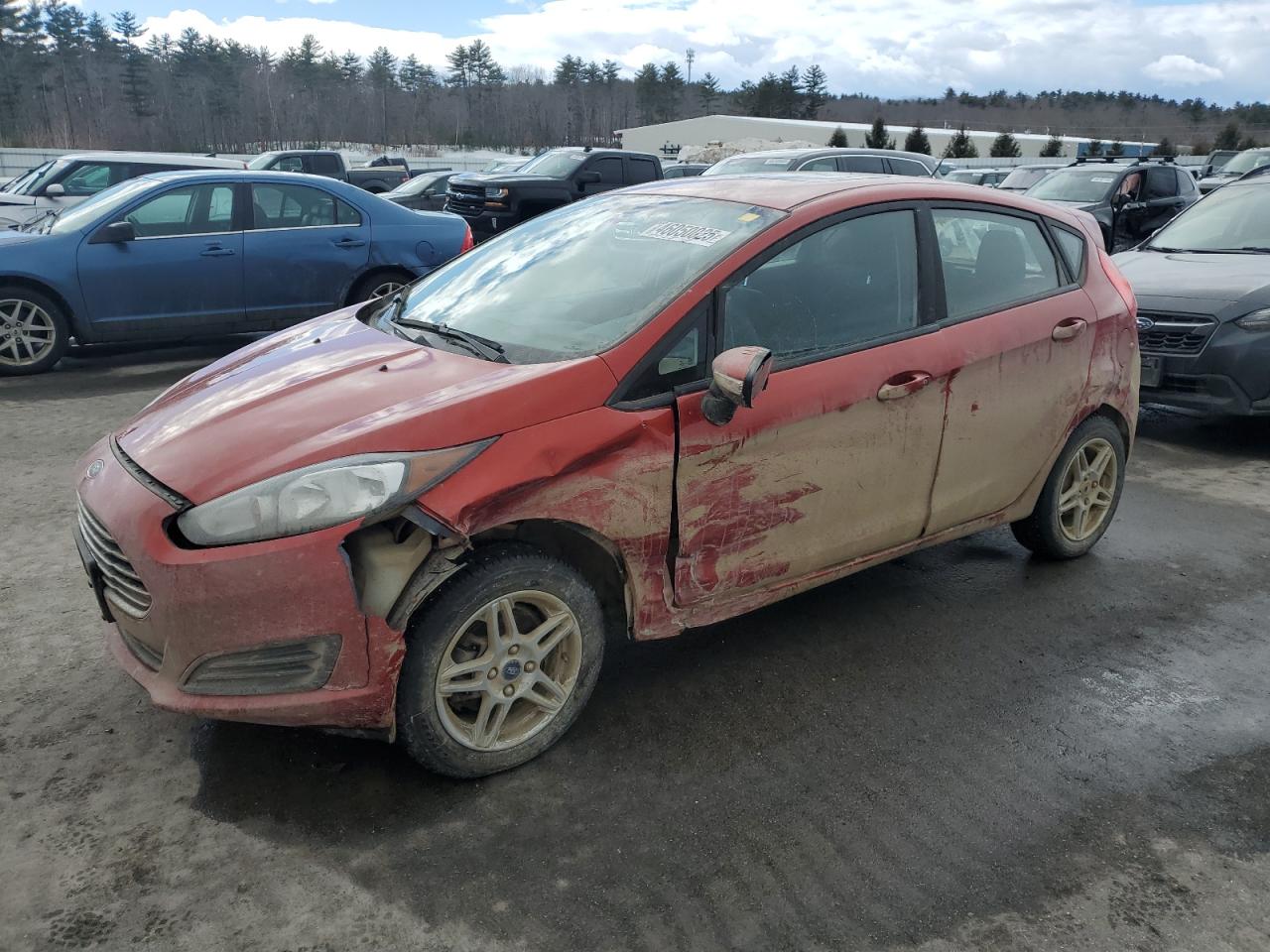 2018 Ford Fiesta VIN 3FADP4EJ9JM103119