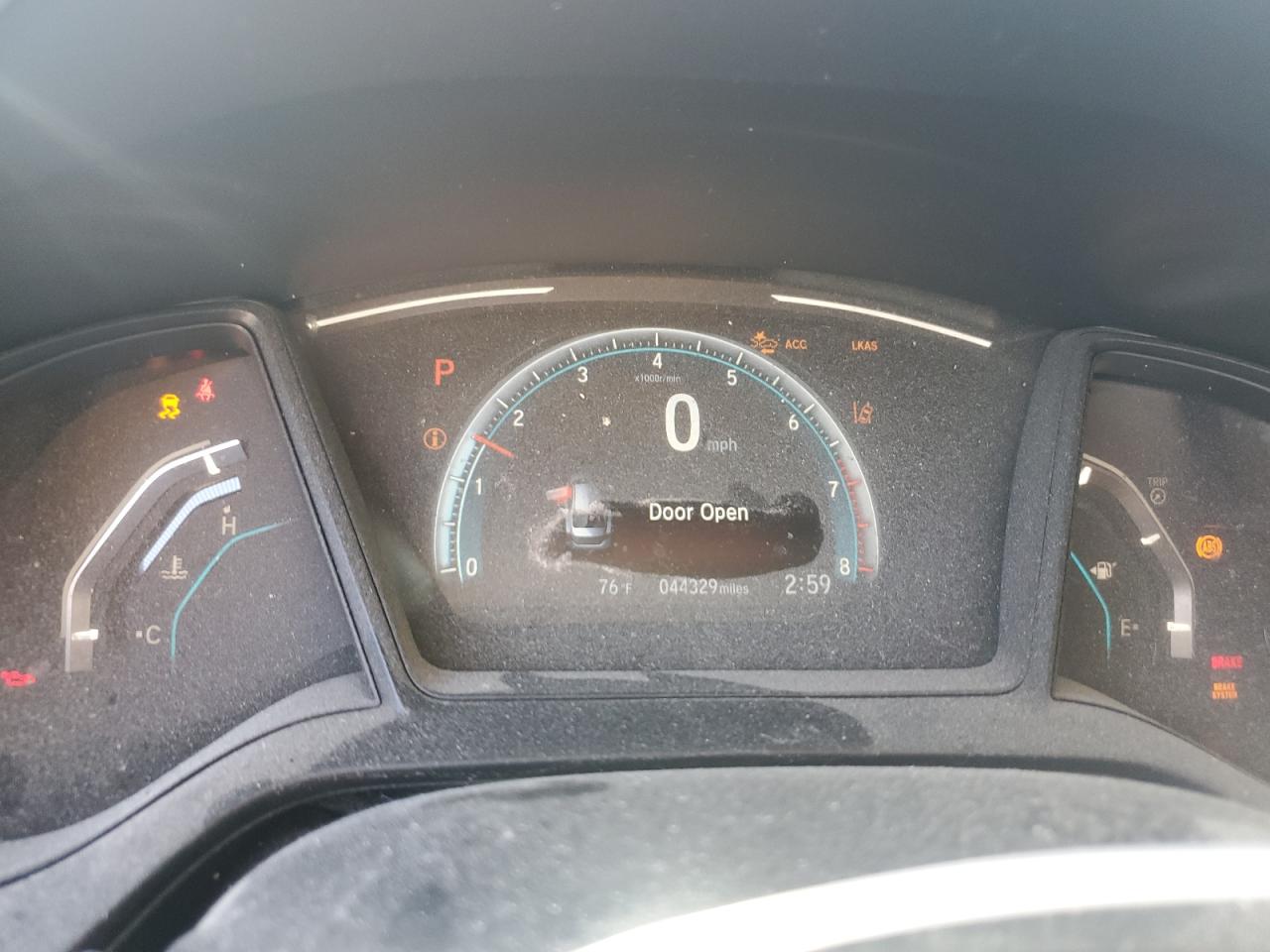 2020 Honda Civic VIN 19XFC2F60LE013898 Copart auction photo, front end / minor dent/scratches damage thumbnail 9