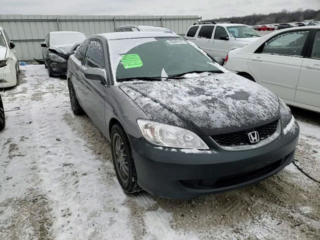 2005 Honda Civic VIN 1HGEM22985L018870 Copart auction photo, rear end damage thumbnail 10