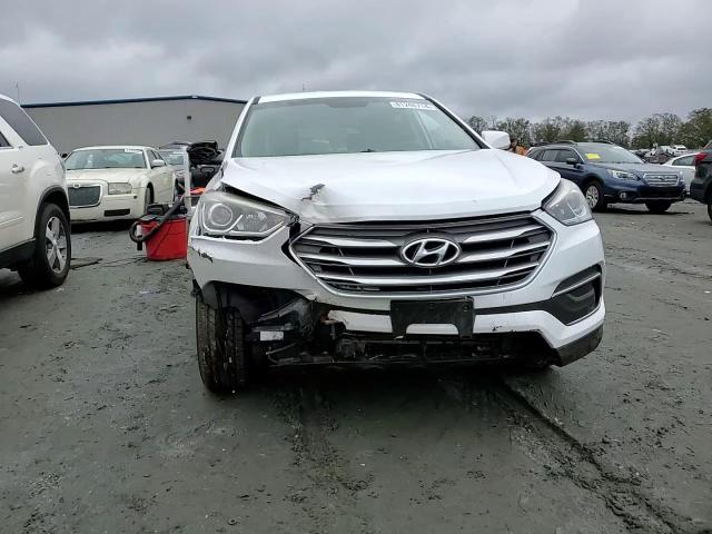 2018 Hyundai Santa Fe VIN 5NMZT3LB0JH081306 Copart auction photo, front end / undercarriage damage thumbnail 12